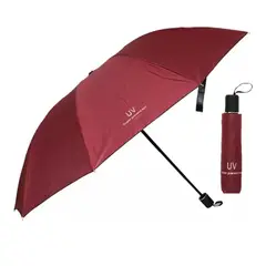 GENERICO - Paraguas Uv Retractil Manual Sombrilla De Bolsillo Portatil