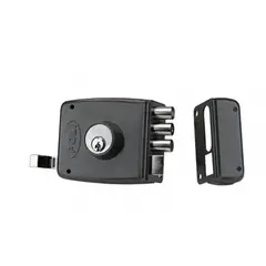 POLI - Cerradura Sobreponer 2201 3 Seguros gr Bt Mimbral