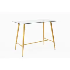 GENERICO - Mesa de Bar Lyon Rectangular Vidrio