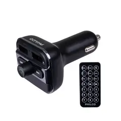 PHILCO - Transmisor Fm Bluetooth Usb 5v 3.4a Bt-400