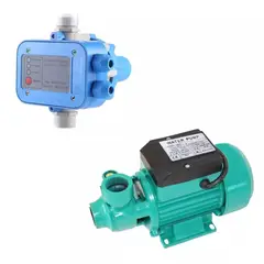 MUNDO MAGIA - Kit Bomba De Agua Periférica 05hp + Controlador De Presión