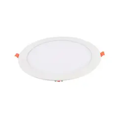 WANT - Panel Redondo Embutido 18W Luz Fria