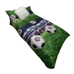 GENERICO - Cubre plumón para cama 1.5 plazas diseño 3D Deportivo