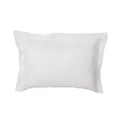 NINA HERRERA - Set Fundas Bordado Begoña Blanco 220H 50x70cm