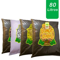 GROW SWEET - Pack Sustratos Orgánicos Completos 80L