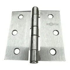 GENERICO - Pack 6 Bisagras 3 x 3 pulgadas Acero Inoxidable