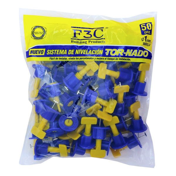 Kit Sistema de Nivelacion Porcelanato Y Cerámicas Tornado F3C a $10.980