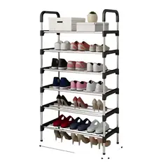 SIRENA - Organizador zapatero vertical de 6 pisos con capacidad para 18 pares