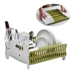 LISM - Secador Organizador Escurridor Loza Seca Platos Plegable
