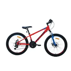 TOTEM - BICICLETA MTB ARO 24 MODELO ATLANTIS ROJO