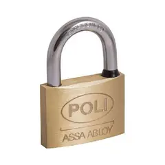 POLI - Candado Alta Seguridad Bronce Linea S50mm INTEXT