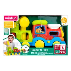 WINFUN - Tren Didáctico De Arrastre Luz Y Sonido