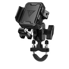 MOTOWOLF - Soporte Moto MH1 para Móvil con Cargador Qi Inalámbrico y Tipo-C