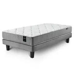 CANNON - Cama Europea 1.5 Plaza Calm 105X200 Cm