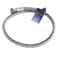 TAUMM - Flexible Para Gas 3/8 Hi Izquierdo X 1/2 Hi 1 Mts