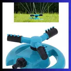 MOVI - Regador Giratorio 360° con Base y 3 Aspas