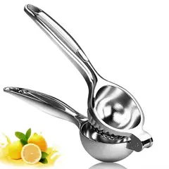 GENERICO - Exprimidor Manual De Limones En Acero Inoxidable Premium