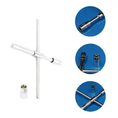 LISM - Llave De Rueda Con Barrote Universal Llantas 17 19 21 23 Mm