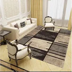 GENERICO - ALFOMBRA ELEGANTE CAFES CUADRO 160X200 PARA LIVING WYM