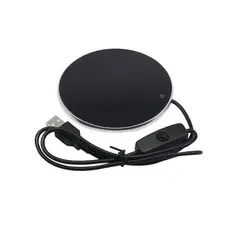EON - Posavasos Calentador De Tazas Con Puerto USB