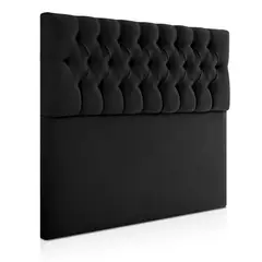 VITELIO - Respaldo De Cama King Color Negro