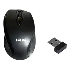 IRM - Mouse Inalámbrico Negro 24G Modelo KM04