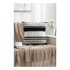 GENERICO - Pack 2 Cojín Funda Relleno Meillard 45 x 45 cm - Navajo