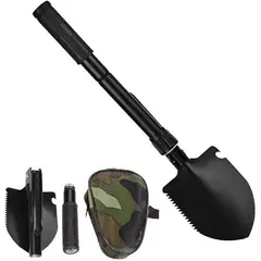 KUANGYE - Pala Táctica Militar Plegable Con Pico Para Campismo