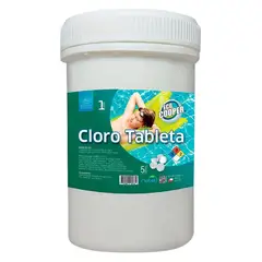 GENERICO - Cloro En Tabletas Para Piscinas 1 Kg Tripleaccion Nobel