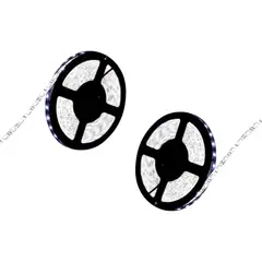 GENERICO - 2 Cintas Led 12V 5050 IP20 60Led/m 5mt Luz Fría