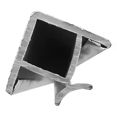 DVP - Esquinero Para Zócalo De Pvc 150mm Aluminio