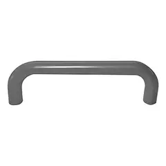 DVP - Tirador Plástico Brasil 96mm Con Tornillos Gris 80 Un