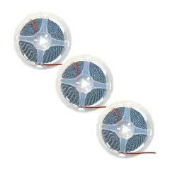 GENERICO - 3 Cintas Led 12V 2835 5mt Luz Fría