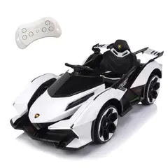 MUNDO ONLINE - Auto Eléctrico para Niños Con Control Remoto Luces y Sonido