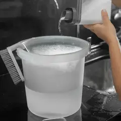 OU - Balde de Limpieza 8,5 Litros Transparente