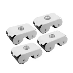 BUENISIMO - PACK 4 RUEDAS ELECTRODOMESTICOS SIMPLE BLANCO
