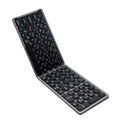 RENVMEXY - Teclado Bluetooth Plegable 3-en-1 iOS Android Win - FK328
