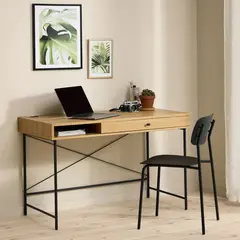 ILOFT - Escritorio estilo industrial JOYCE 120x60x76