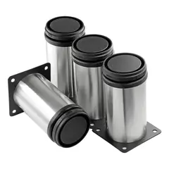 KUANGYE - Pack 4 Pata Regulable Para Mueble 50x120mm