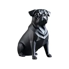 GENERICO - Decoración - Pug Minimalista