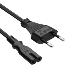 MALIK - Cable Tipo 8 1.8mts - C7 Enchufe Nacional Seguro