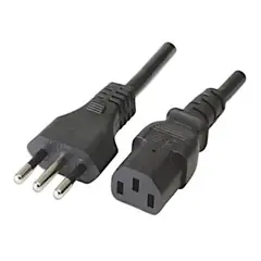 MALIK - Cable de Poder 1.8 m para Monitores de Computadora