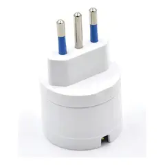 MACROTEL - Adaptador Europeo A Chileno Schuko Certificado
