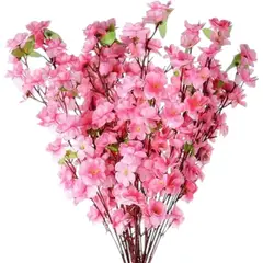 GENERICO - Rama Decorativa De 100 Cm Flor De Cerezo Pack 5