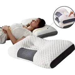 ATURE - Almohada Ergonomica 3d Ortopedica Cojin Cuello Cervical