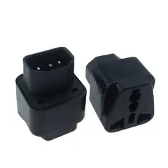 GENERICO - ADAPTADOR DE UPS C14 C13 A CORRIENTE UNIVERSAL