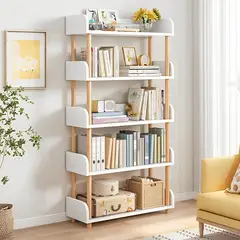 YOMYM - Librero Organizador Libro repisa para Living Dormitorio estante-
