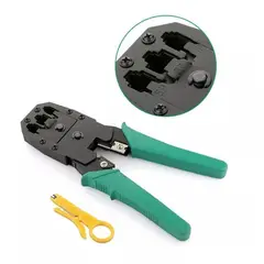MALIK - Pinzas de Crimpado RJ45 para Redes Domésticas y de Empresas