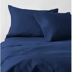 CANNON - Sabana King 180 Hilos Marino