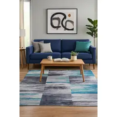 CLEMS CORTINAS - Alfombra Clems Para Living 150x200 Diseño Georgia